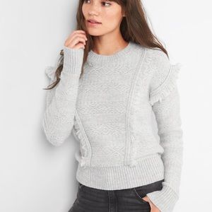 Gap fringe sweater